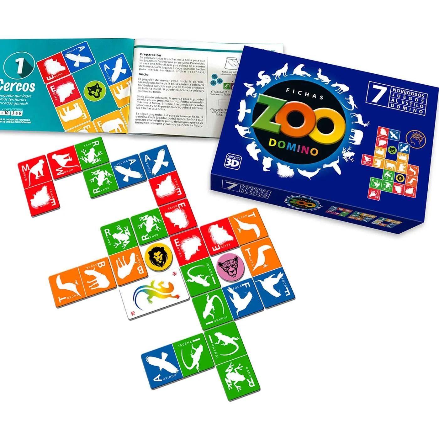 Zoo Domino - Juego de Mesa