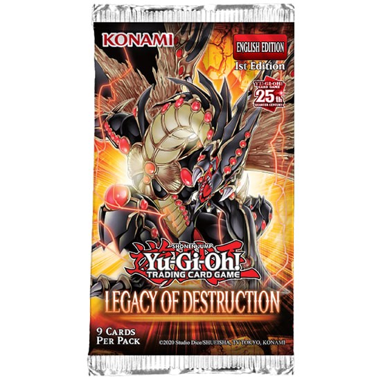 Yu-Gi-Oh! Legacy of Destruction - Sobre x 1 - Ing