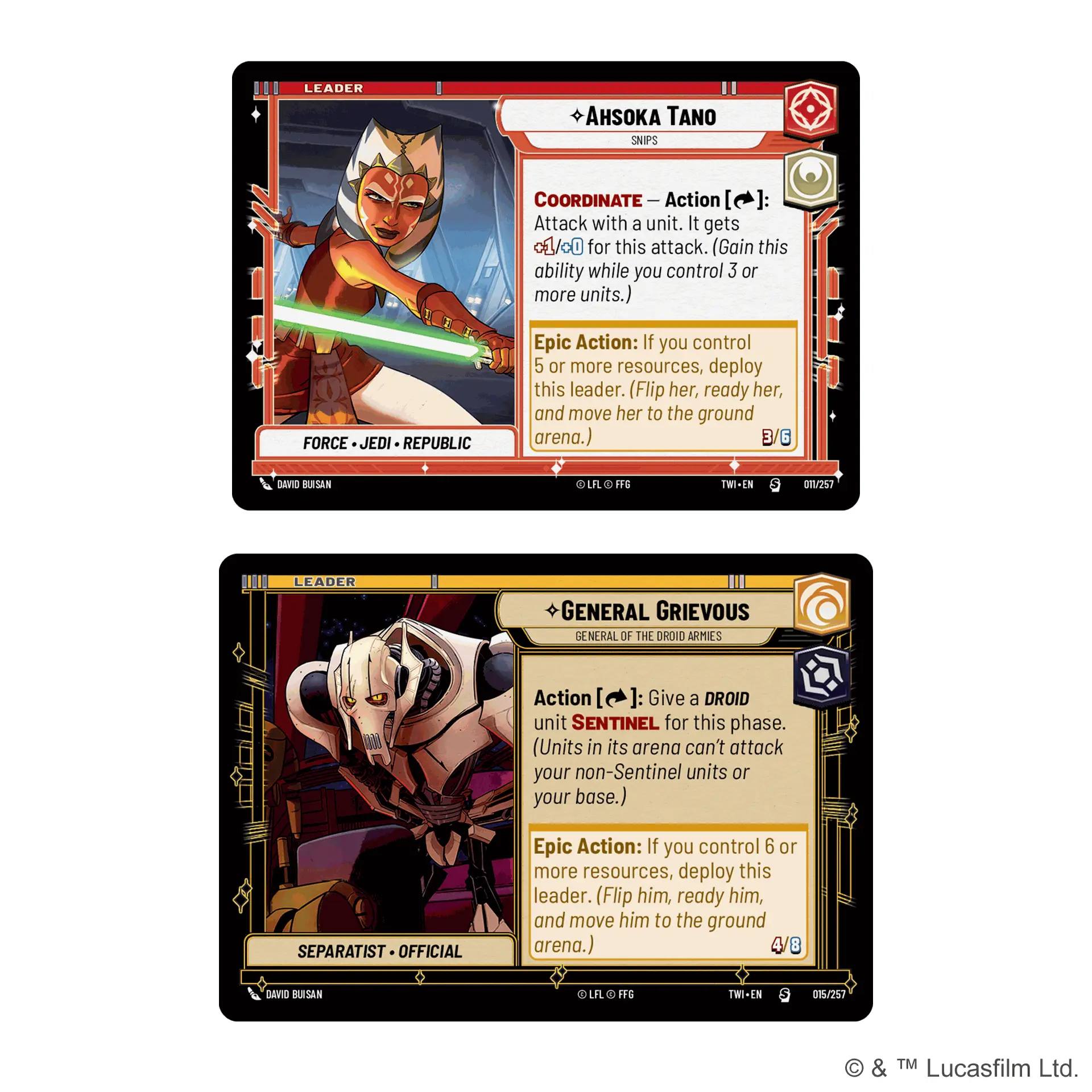 StarWars™ Unlimited: Twilight Of The Republic - Two Player-Starter - Ing + Obsequio