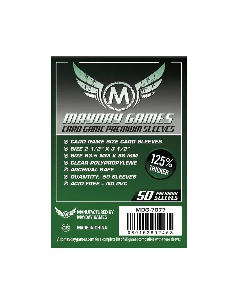 Fundas 63.5x88mm - Standard Premium x50