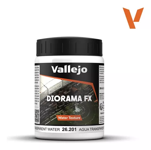 Acrilico Efecto Agua Transparente Incoloro Diorama -200ml - Vallejo