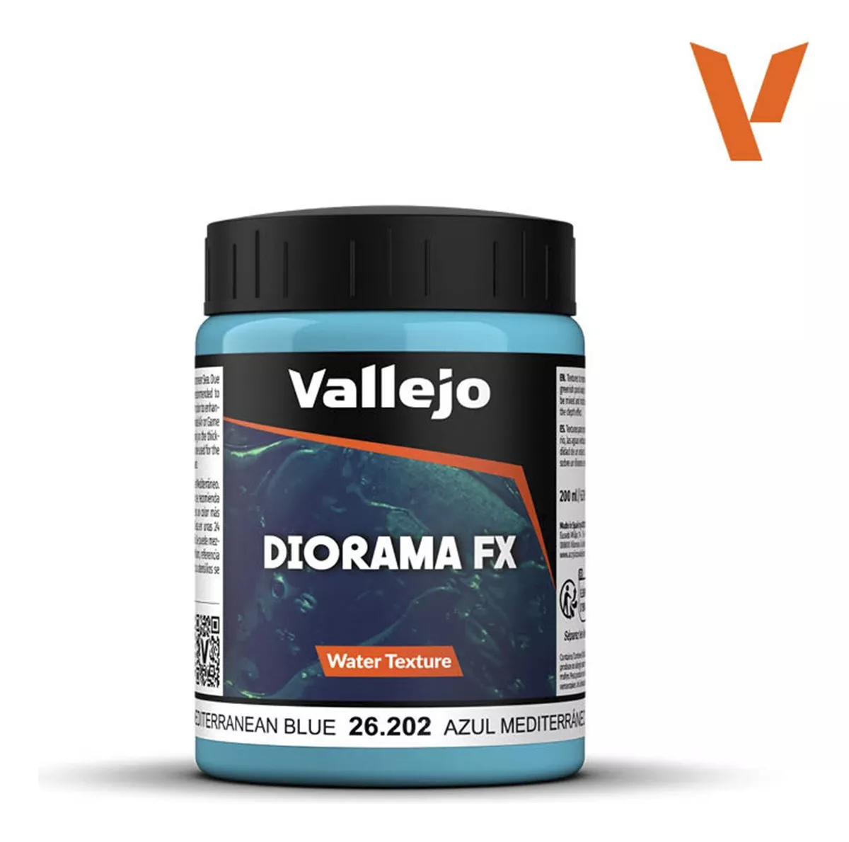 Acrilico Efecto Azul Mediterráneo Diorama -200ml Vallejo