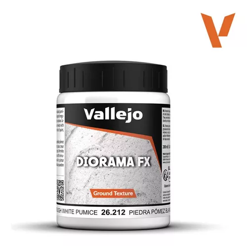 Acrilico Efecto Piedra Pómez Blanca Diorama Fx - 200ml - Vallejo