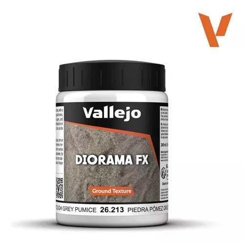 Acrilico Efecto Piedra Pómez Gruesa Diorama Fx -200ml - Vallejo