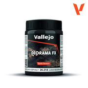 Acrilico Efecto Lava Negra Diorama FX -200ml Vallejo