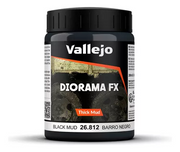 Acrilico Efecto Barro Negro Denso Diorama Fx 200ml - Vallejo