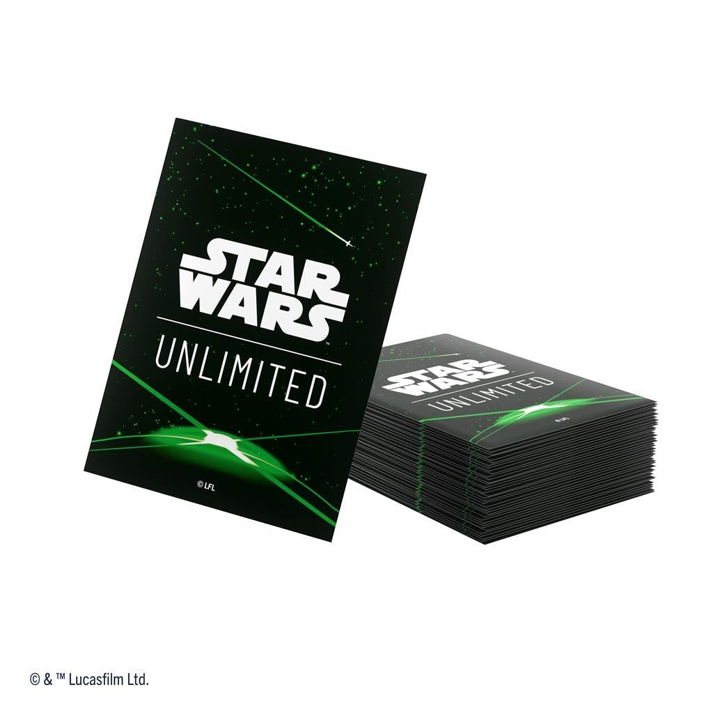 Fundas Star Wars 66x92mm x60 - Back Green