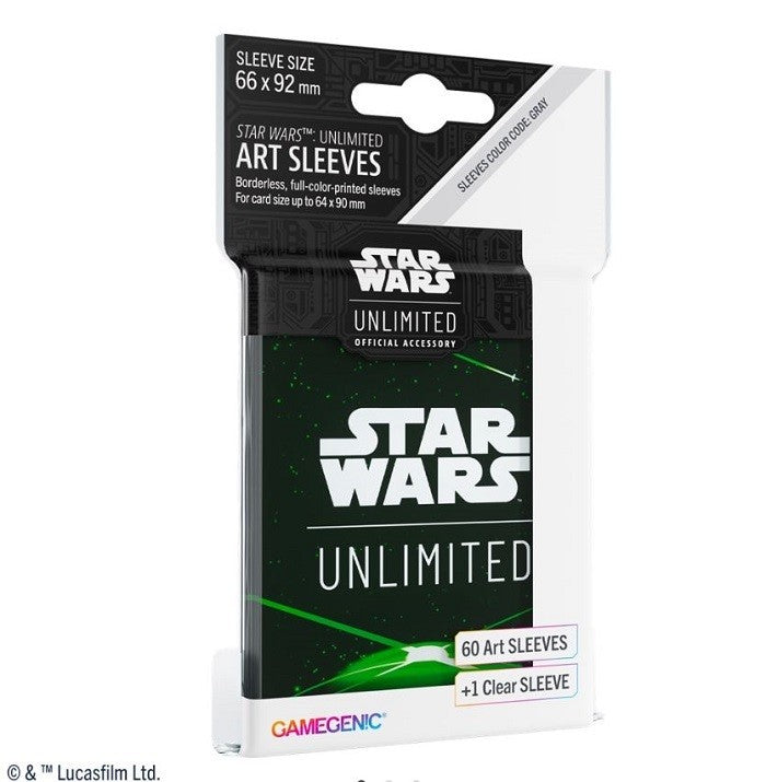 Fundas Star Wars 66x92mm x60 - Back Green