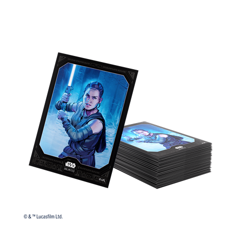 Fundas Star Wars 66x92mm x60 - Rey