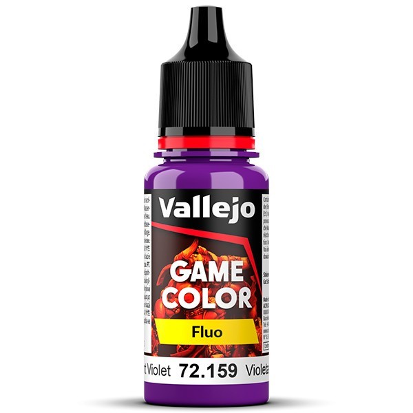 Acrílico Game Color - Violeta Fluorescente