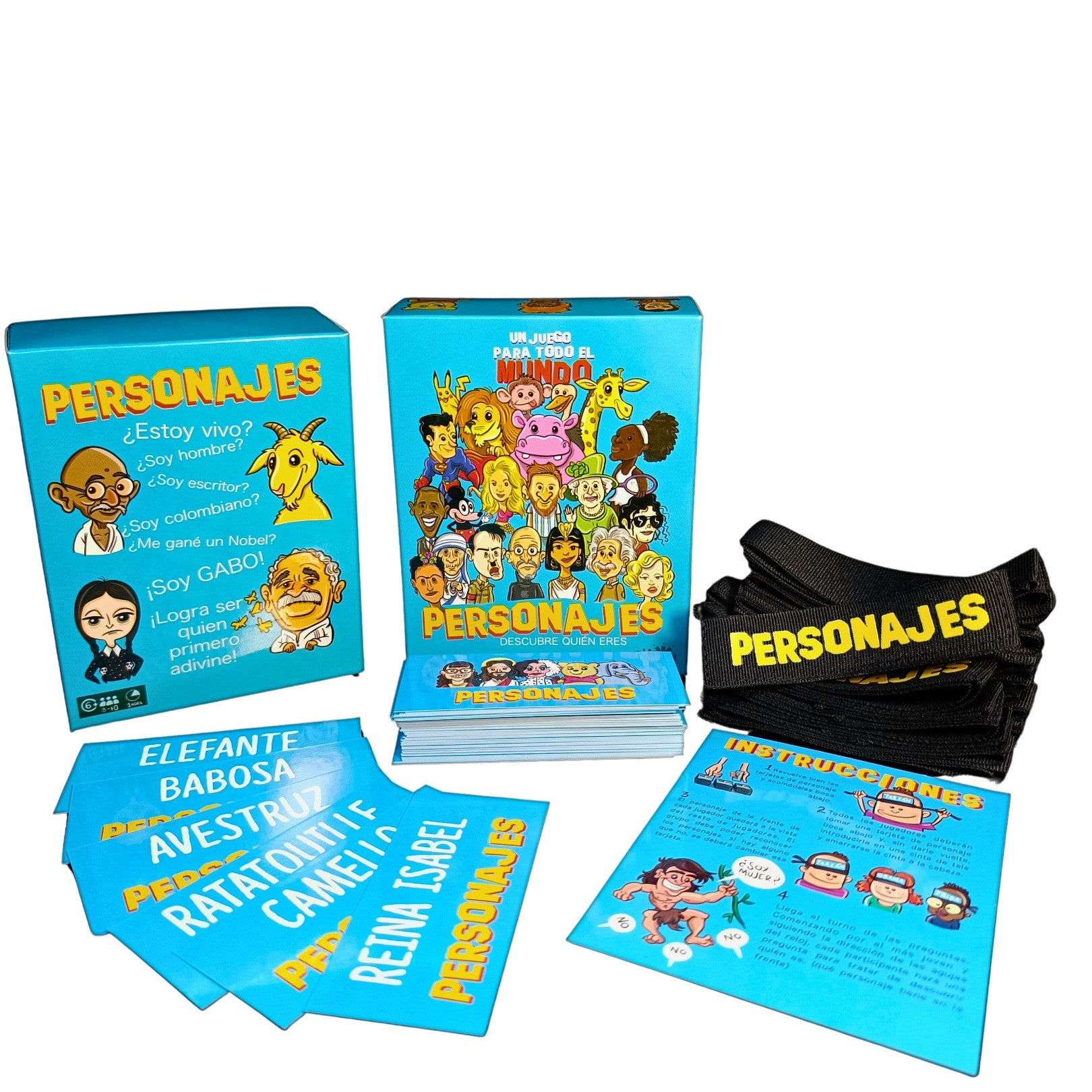 Personajes - Juego de Deducción