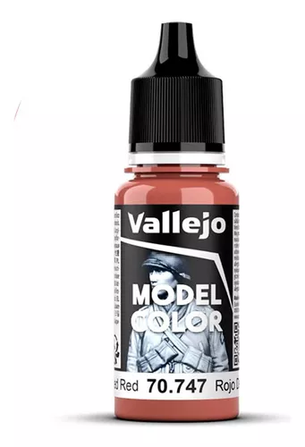 Acrílico Model Color - Rojo Desgastado 18ml - Vallejo