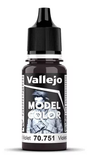 Acrílico Model Color - Violeta Negro 18ml - Vallejo