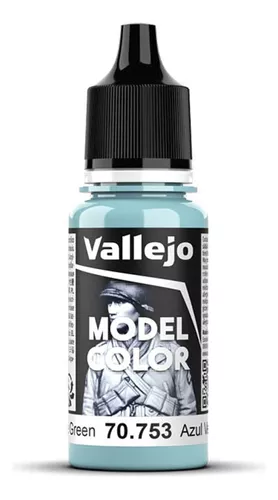 Acrílico Model Color - Azul Verde Claro 18ml - Vallejo
