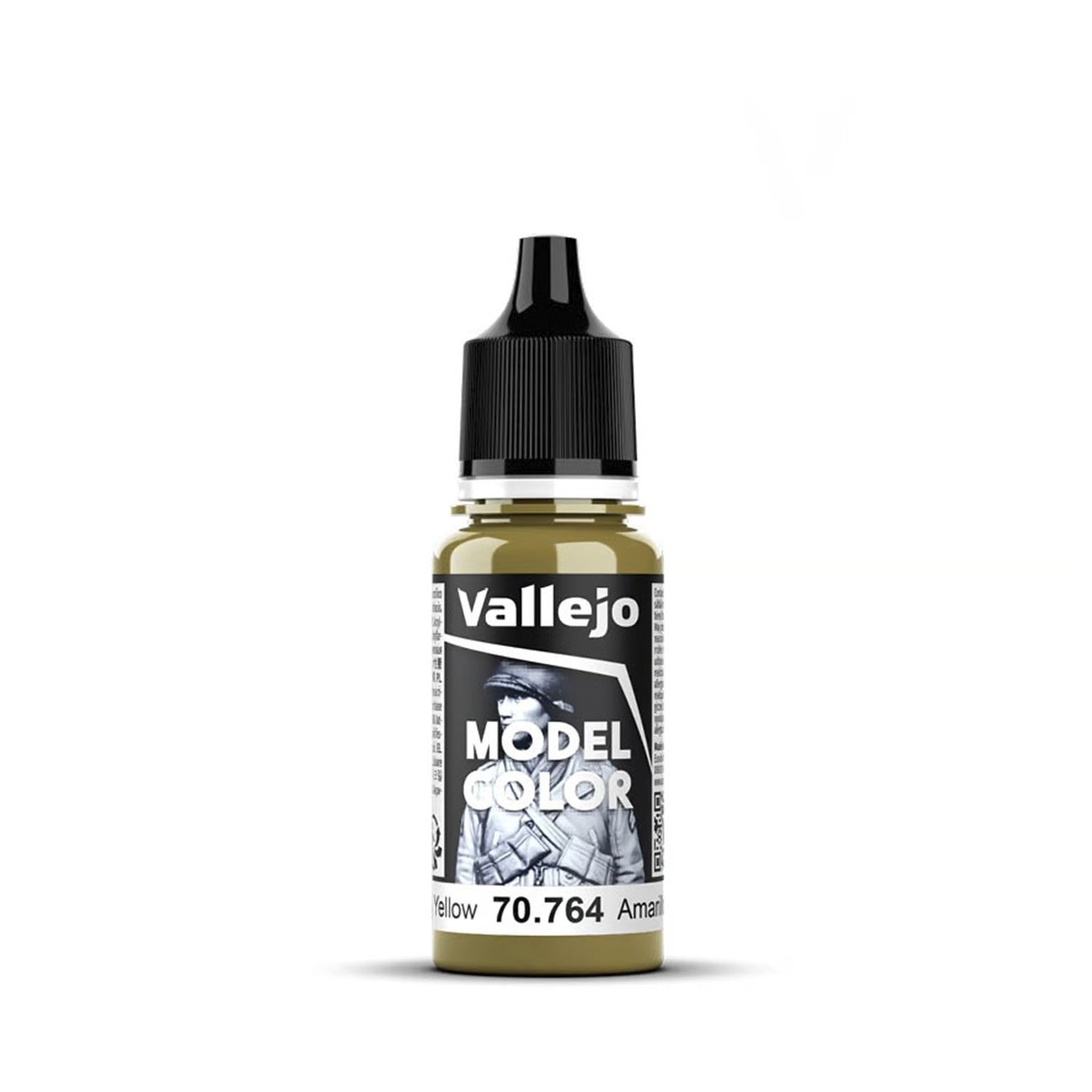 Acrílico Model Color - Amarillo Militar 18ml - Vallejo