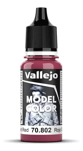 Acrílico Model Color - Rojo Sunset 18ml - Vallejo