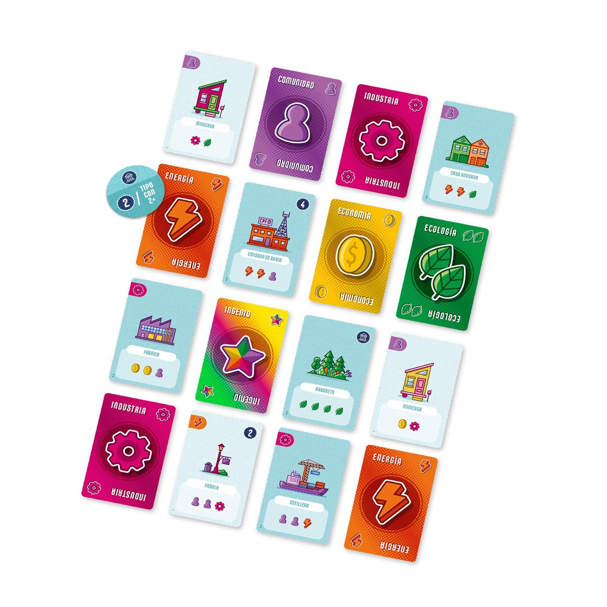 Ciudad de puntos - Juego de mesa