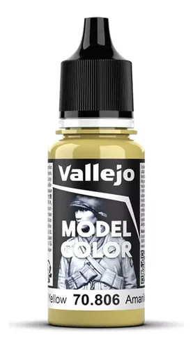 Acrílico Model Color - Amarillo Lasur 18ml - Vallejo