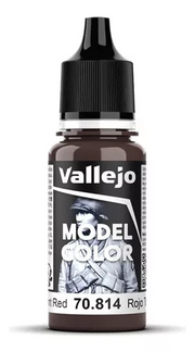 Acrílico Model Color - Rojo Tostado 18ml - Vallejo
