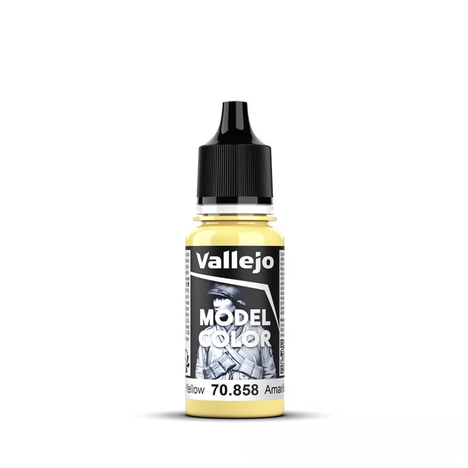 Acrílico Model Color - Amarillo Hielo 18ml - Vallejo