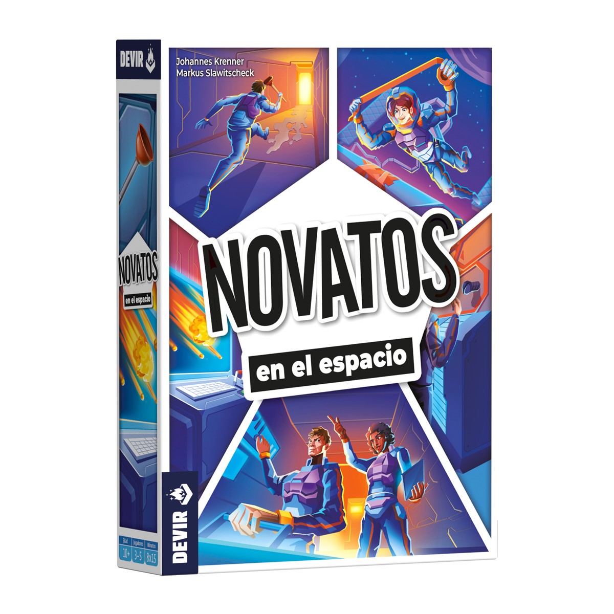 Novatos en el espacio - Juego de Mesa