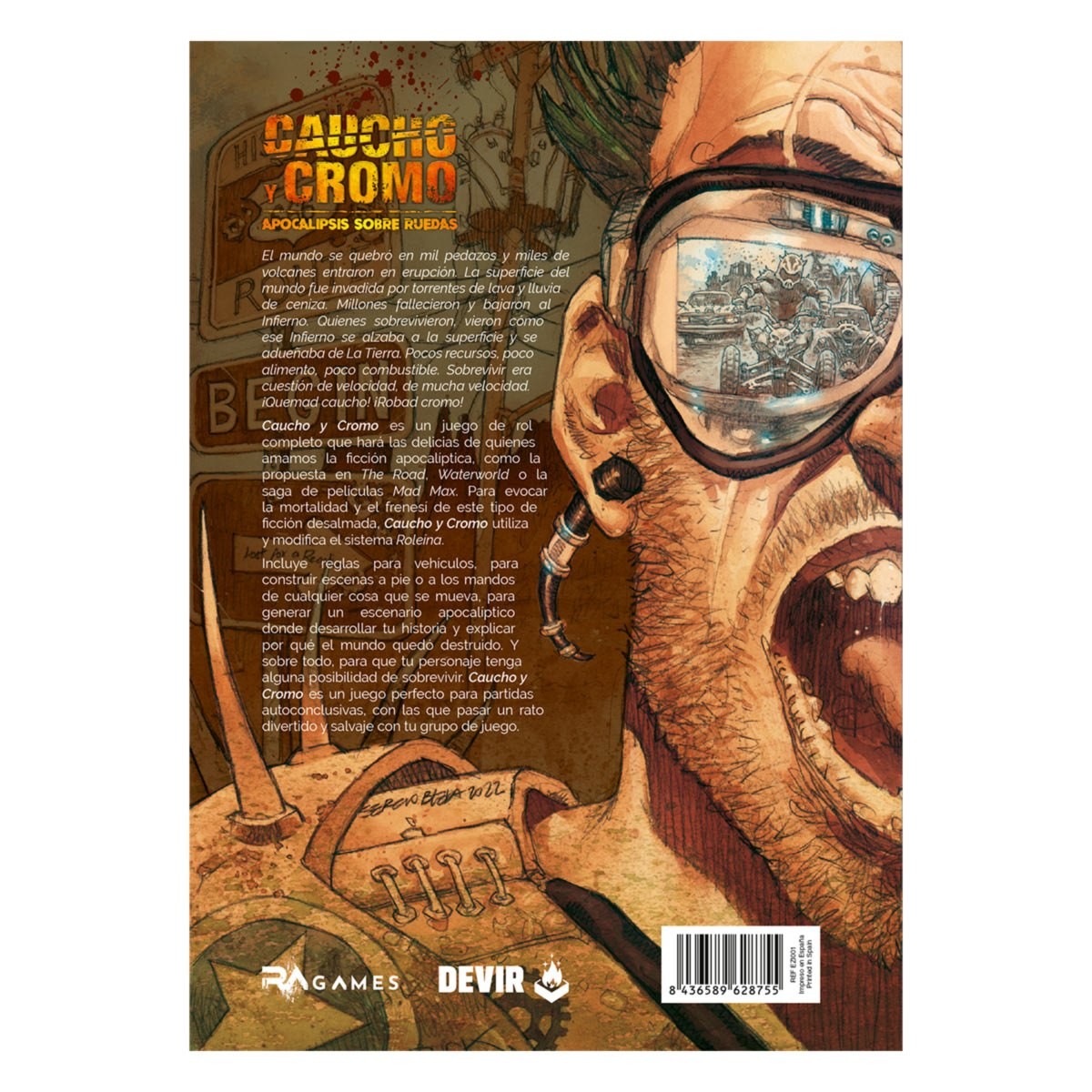 Caucho y Cromo - Libro de Rol