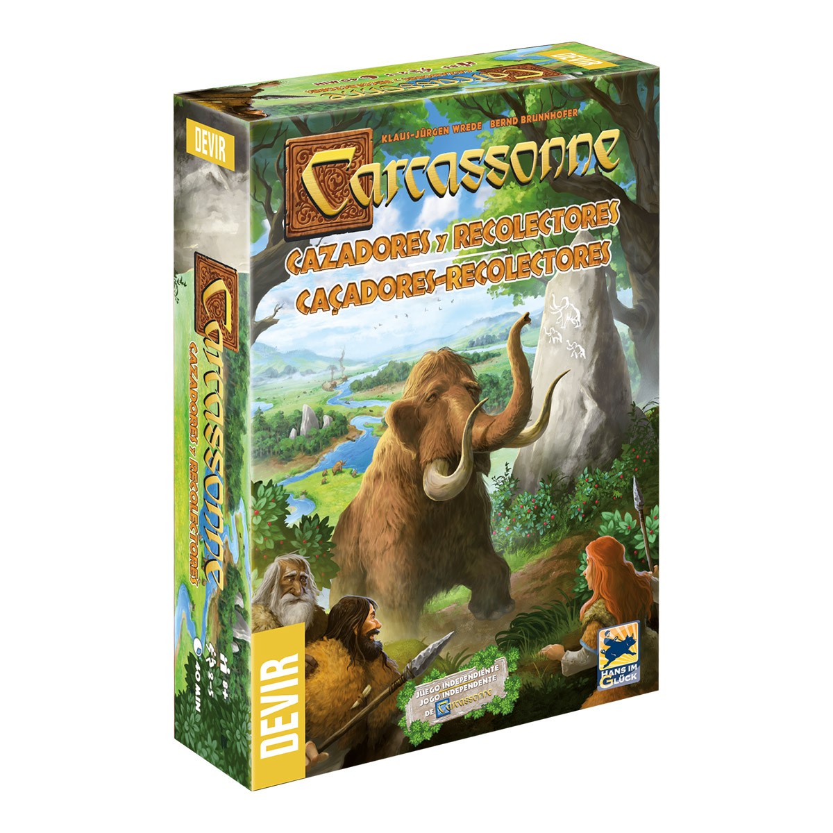 Carcassonne: Cazadores Y Recolectores - 2da Edición