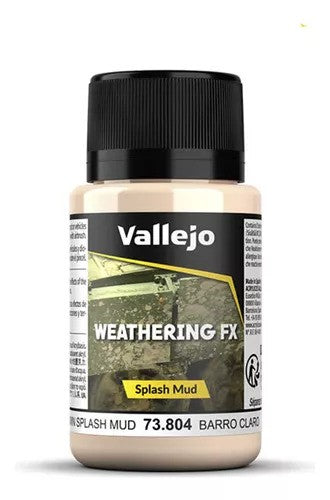 Acrílico - Weathering FX Salpicaduras Barro Claro 40ml - Vallejo