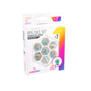 Set x7 Dados De Rol - Calaveras verdes