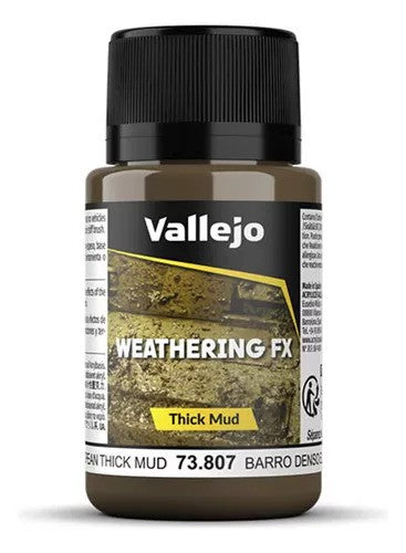 Acrílico - Weathering FX Salpicaduras Barro Europeo Denso 40ml - Vallejo