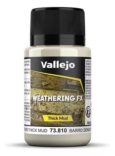 Acrílico - Weathering FX Salpicaduras Barro Claro Denso 40ml - Vallejo