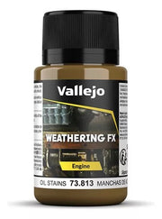 Acrílico - Weathering FX Manchas De Aceite 40ml - Vallejo