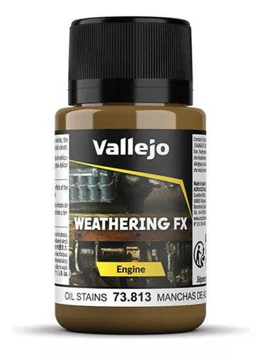 Acrílico - Weathering FX Manchas De Aceite 40ml - Vallejo
