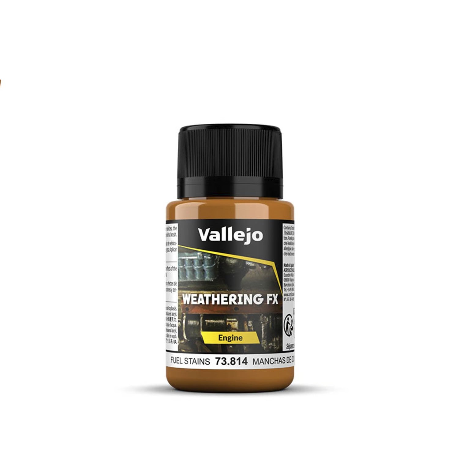 Acrílico Vallejo Weathering FX Manchas De Combustible 40ml