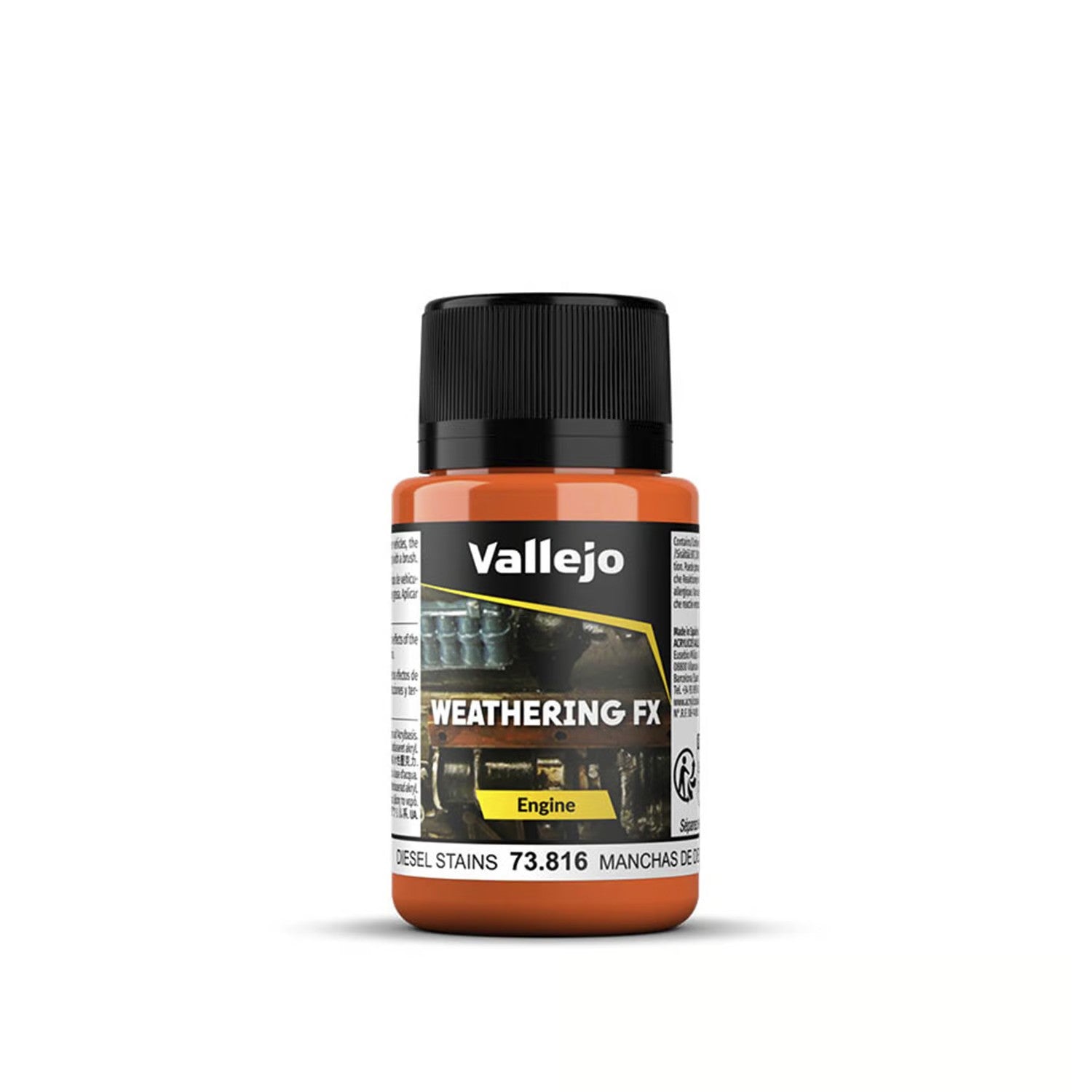 Acrílico Vallejo - Weathering FX Manchas De Diesel 40ml