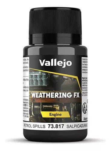 Acrílico - Weathering FX Salpicaduras De Petróleo 40ml - Vallejo