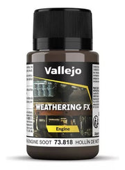 Acrílico - Weathering FX Hollín De Motor 40ml - Vallejo