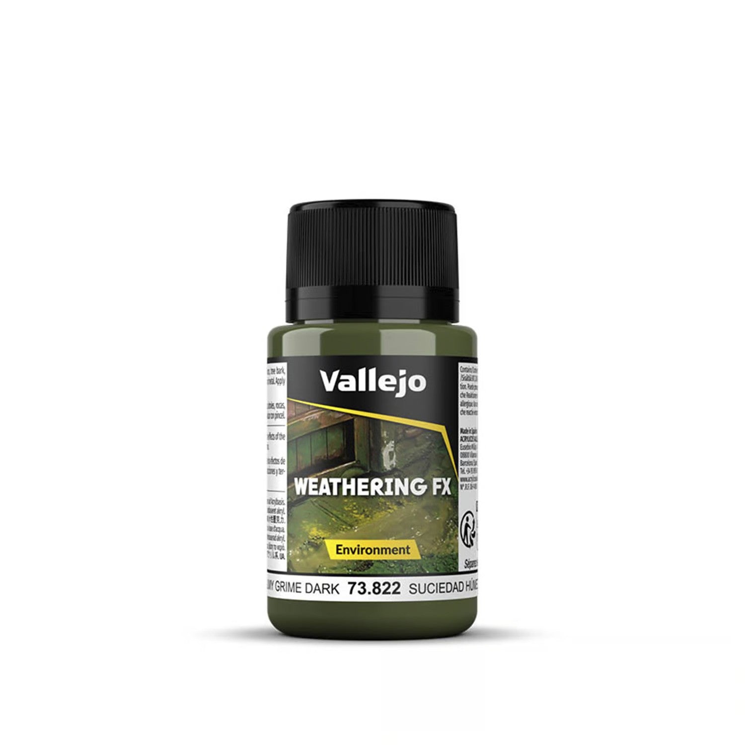 Acrílico - Weathering FX Suciedad Húmeda Oscura 40ml - Vallejo