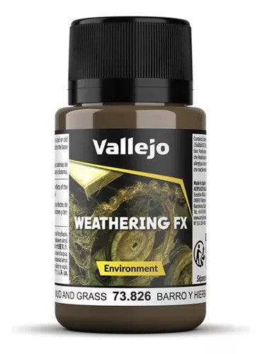 Acrílico - Weathering FX Barro Y Hierba 40ml - Vallejo