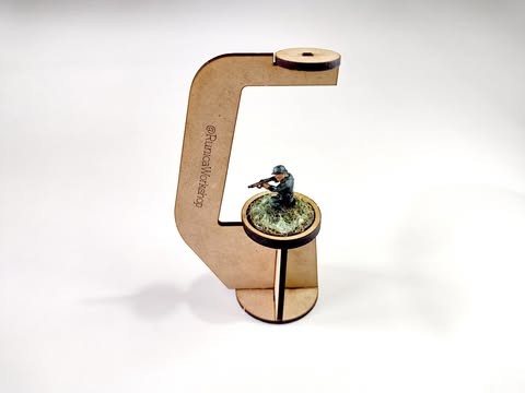 Base para pintar miniaturas