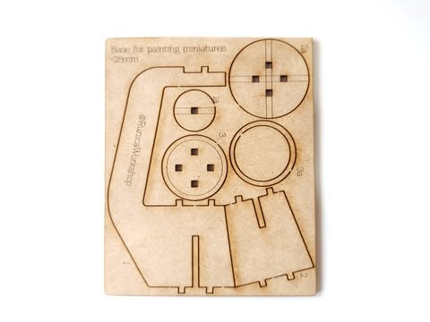 Base para pintar miniaturas