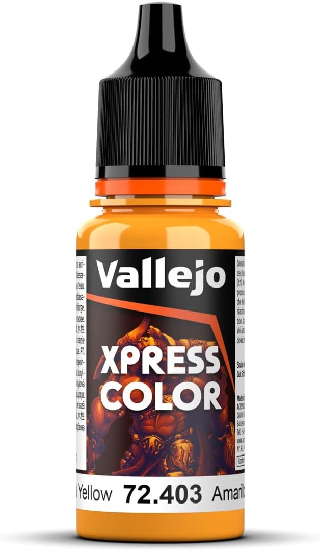 Acrílico Xpress Color - Amarillo Imperial 18ml - Vallejo