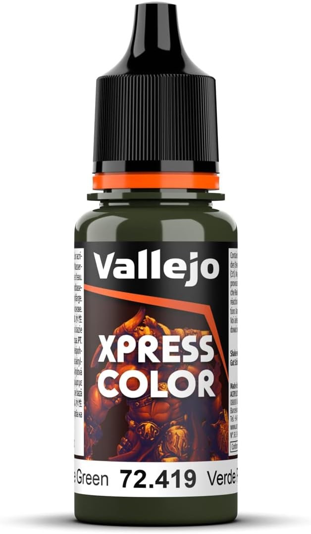 Acrílico Xpress Color - Verde Plaga 18ml - Vallejo