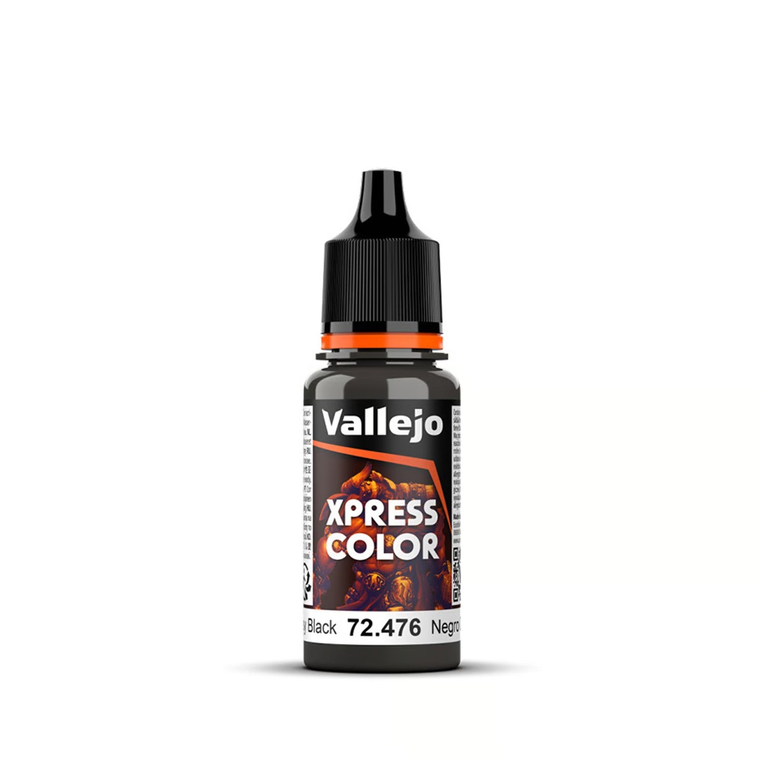 Acrílico Xpress Color - Negro Grasiento 18ml - Vallejo