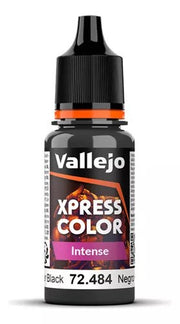 Acrílico Xpress Color Intense - Negro Hospitalario 18ml - Vallejo