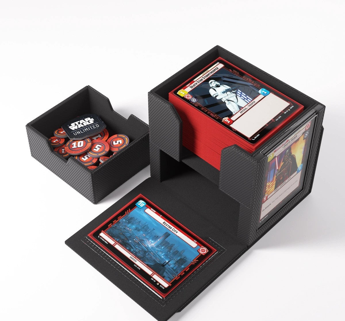 StarWars™ Unlimited: Deck Box - Negro Deck Pod