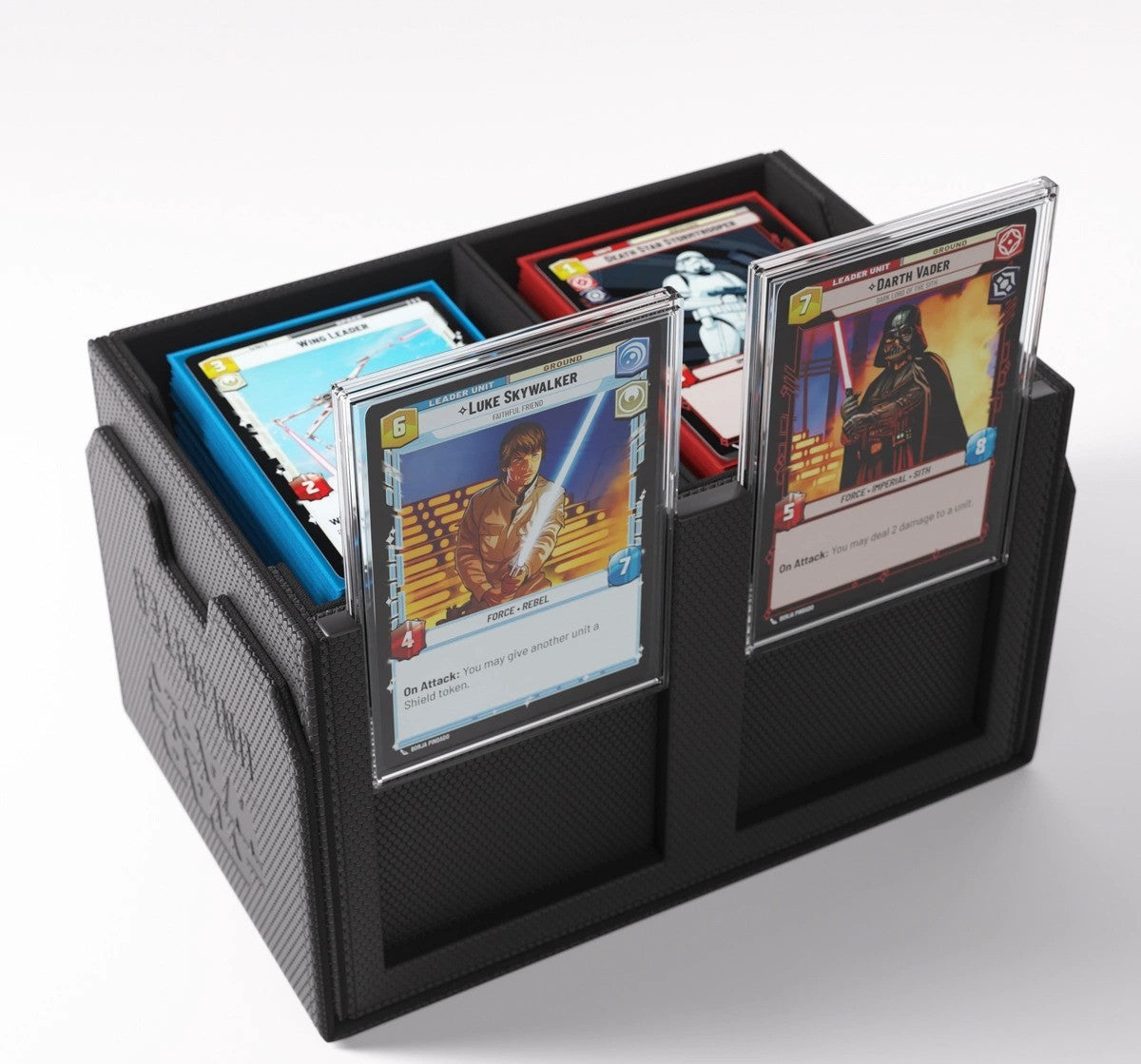 StarWars™ Unlimited: Deck Box - Negro Double Deck Pod