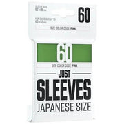 Fundas 62x89 mm - Japanese Size x60 Verde - Just Sleeves