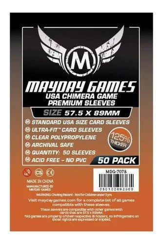 Fundas 57.5x89 mm - Premium x 50