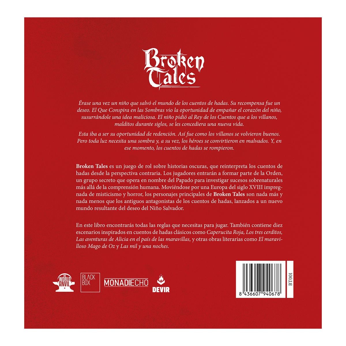 Broken Tales Libro Básico - Juego De Rol